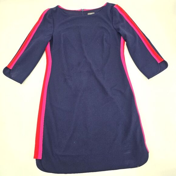 Vice Camuto Women's Navy and Pink Dress Size 8 - Picture 1 of 4